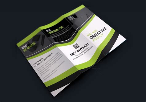 Texas Modern Creative Tri-fold Brochure Design 001619 - Template Catalog