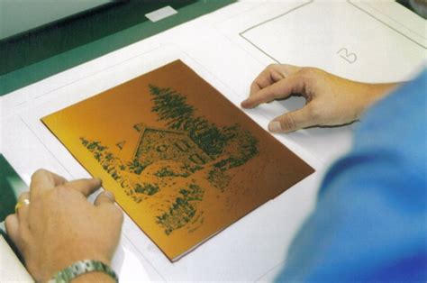 Copper Plate Etching