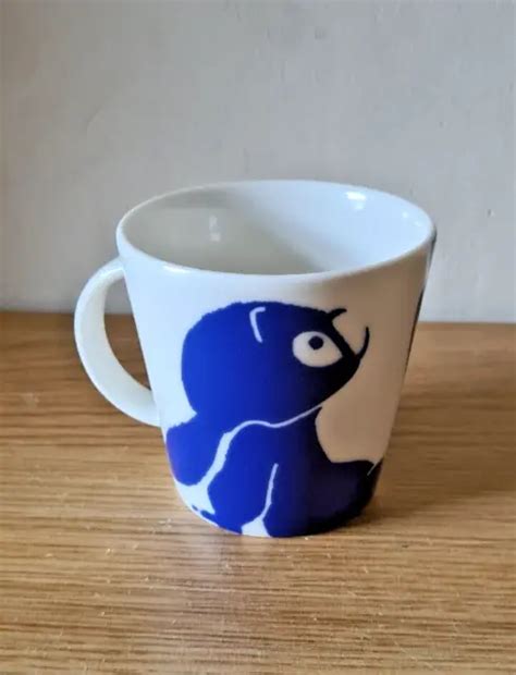 DISNEY STORE LILO and Stitch Small Ceramic Blue and White Silhouette Mug $1.25 - PicClick