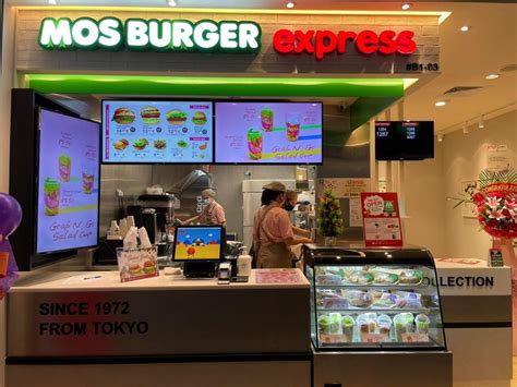 MOS Burger launches first express outlet in Singapore - Inside Recent