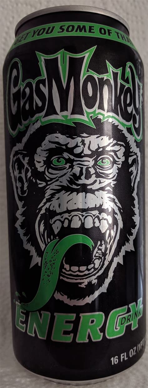 Caffeine King: Gas Monkey Energy Drink Review