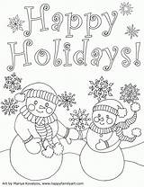 Printable Coloring Pages Holidays sketch template