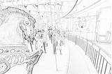 Coloring Pages  Santa Cruz Beach Boardwalk Amusement Park sketch template