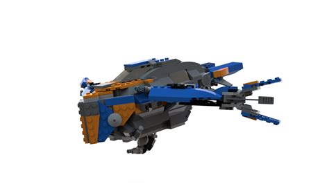 LEGO MOC MIlano Spaceship MOC by Stainless_Brick | Rebrickable - Build with LEGO