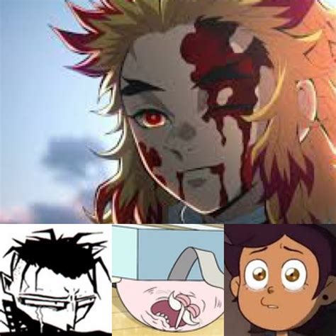 Sad reaction to Rengoku death by CreativeWeirdStorm on DeviantArt