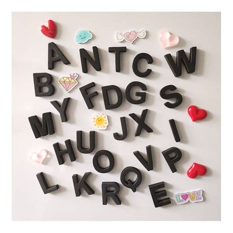 Alphabet Magnets - Etsy