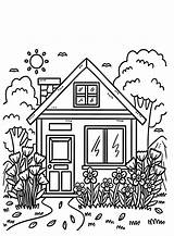 Patio Coloring Pages Sketch Page sketch template
