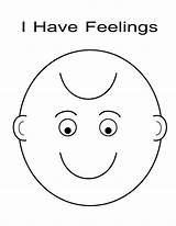 Printable Feelings And Emotions Coloring Pages sketch template