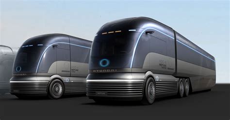 tesla has a rival in new hyundai hydrogen-powered semi-truck concept