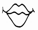 Lips Coloring Pages To Download And Print For Free sketch template
