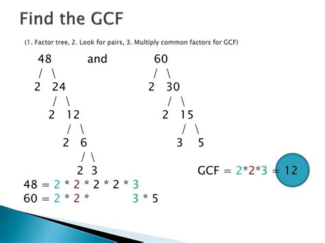 PPT - 9-1 Factors & GCF PowerPoint Presentation, free download - ID:2533031