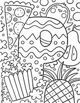 Coloring Page Alphabet For Kids With Cute Characters In Doodle Style  sketch template