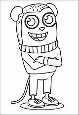Cartoon coloring Pages  ColoringLib sketch template