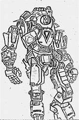 Titanfall Coloring Pages sketch template