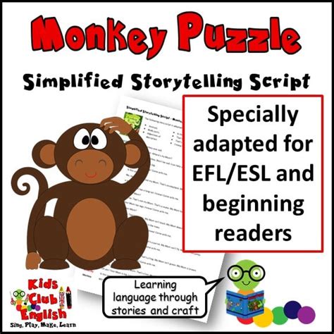 Monkey Puzzle Story Sequencing