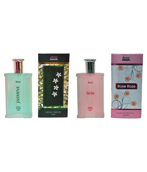 Aone Jasmine and Rose Roze Perfume 100ML Each (Pack of 2): Buy Online ...