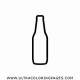 Beer Bottle Coloring Page  Ceplok Colors sketch template