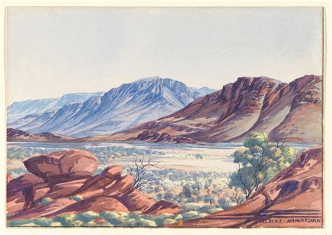 Albert Namatjira: vivid watercolours of the Australian outback – in pictures | Art and design ...