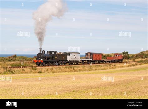 A steam locomotive at a North Norfolk Railway steam gala Stock Photo ...