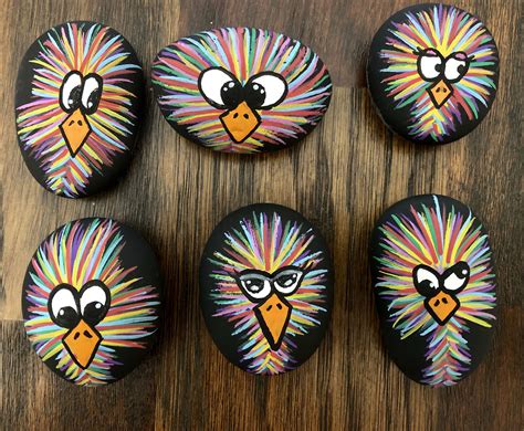 Pin by Carrie Irene on rock painting | Painted rock animals, Painted rocks, Rock painting art