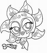 Zoobles Bird Coloring Page  Free Printable Pages For Kids sketch template