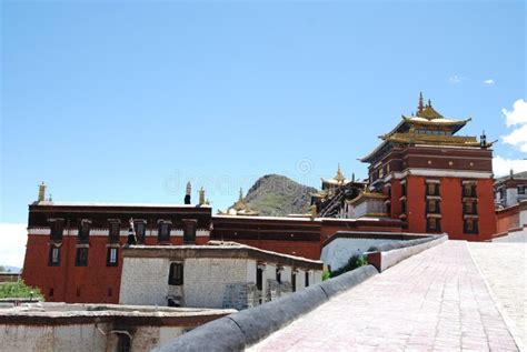 Tibet temple building stock photo. Image of tibet, architecture - 36200940