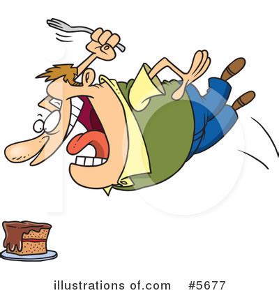 Hunger Clipart #5677 - Illustration by toonaday