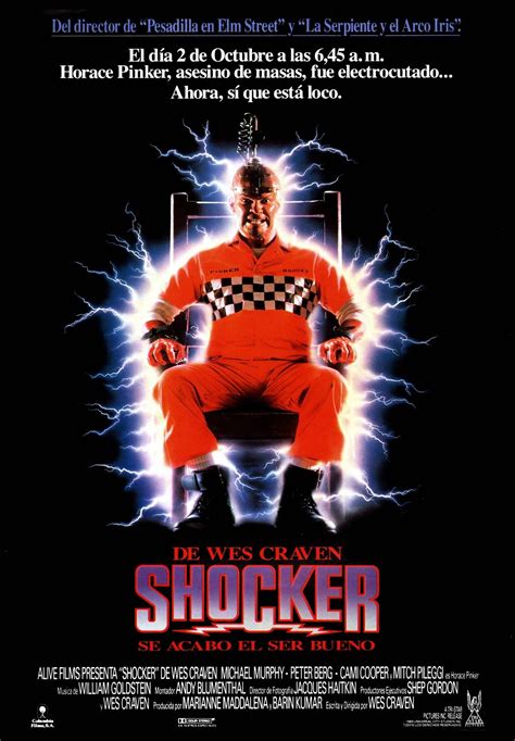 Shocker (1989) | Shocker movie, Movie taglines, Movies