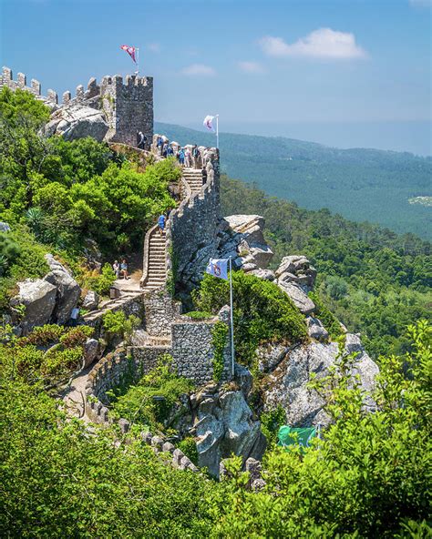 Moorish Castle in Sintra, Portugal. Photograph by Stefano Valeri