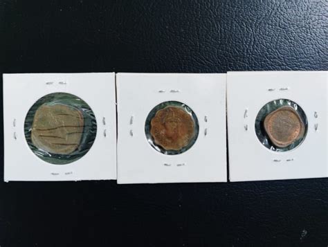 Set of 3 Anna coins - coinsstuff