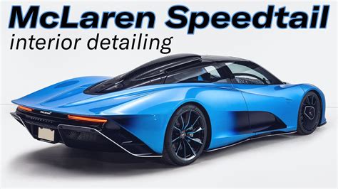 McLaren Speedtail interior tour and cleaning | Beyond the Details - YouTube