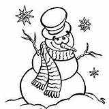 snowman Wearing Hat Coloring Pages  Google Search Ücretsiz Boyama sketch template