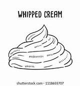 Whipped Cream Coloring Pages sketch template