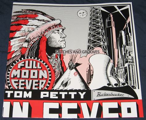 Tom Petty – Full Moon Fever sleeve | Stitches and Grooves