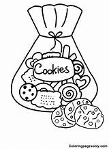 Cookie Coloring Pages  For Kids And Adults sketch template