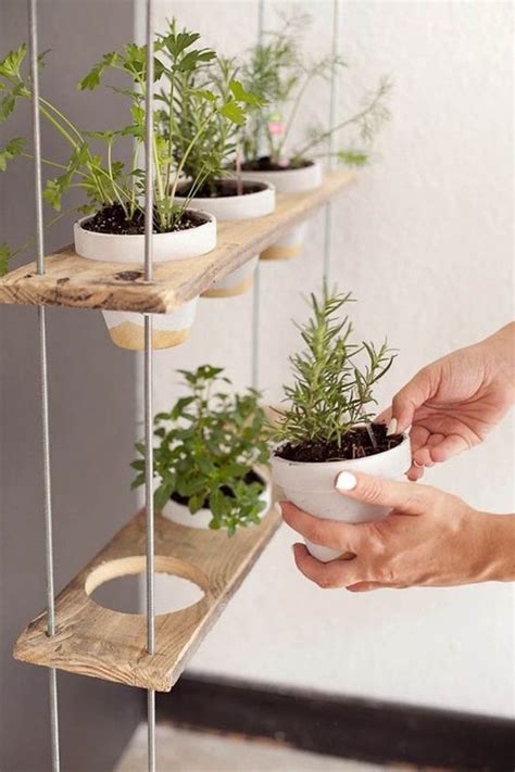 10 idées créatives de jardin bricolage - Nouvelle Mode Tendance | Herbes suspendu, Bricolage de ...