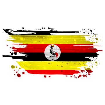 Uganda Flag Clipart Transparent Background, Uganda Flag Transparent ...