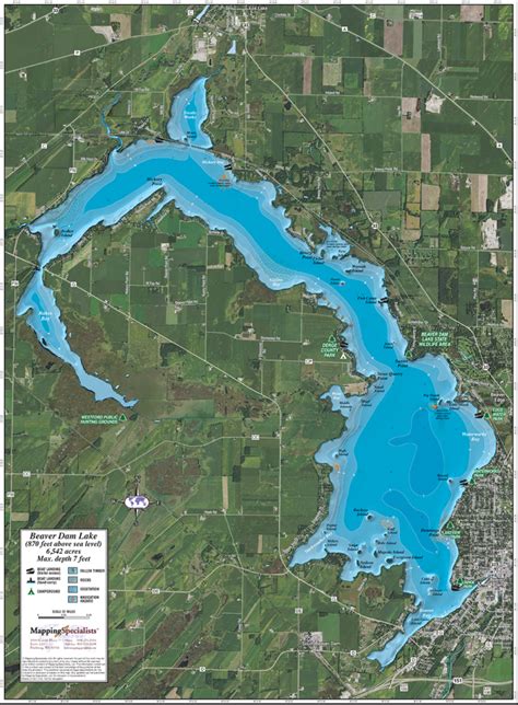 street map of beaver dam wi Beaver dam, wi political map – democrat & republican areas in beaver