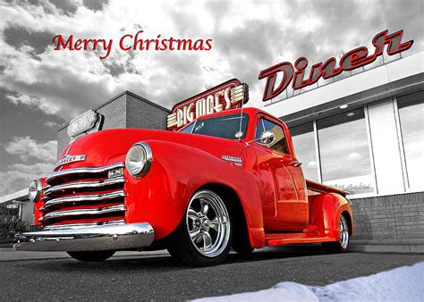 Merry Christmas Chevy Pickup Photograph by Gill Billington - Fine Art ...