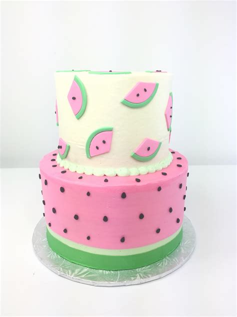 Watermelon Cake - Rach Makes Cakes