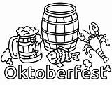Oktoberfest sketch template