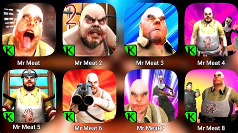 Mr Meat 1, 2, 3, 4, 5, 6, 7 & 8 Gameplay | Mr Meat 3 Trailer | New Mr Meat Game | New Fanmade ...