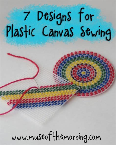 7 Designs For Sewing on Plastic Canvas Round Up with Muse of the ...