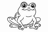 6 Coloring Frog Designs & Graphics sketch template