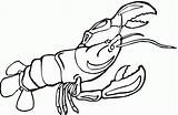 Lobster Coloring Sheets Kids Colouring Pages 199484  Home sketch template