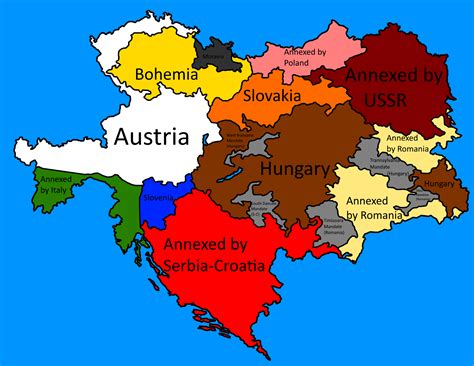 Border-Gorey Austria-Hungary break up map based on ethnic lines, and Italy being Italy : r ...