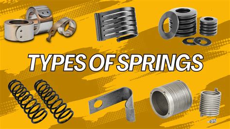 Types of Springs & their Uses - Design | Engineering