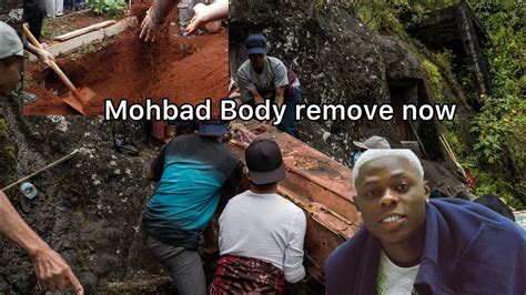 Mohbad body finally removed from the Grave - YouTube