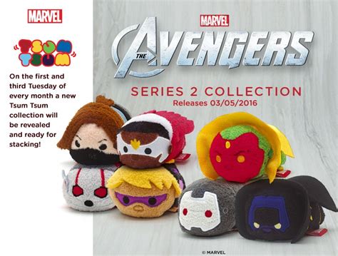 Disney Tsum Tsum Avengers Series 2 Plush Up for Order! - Marvel Toy News