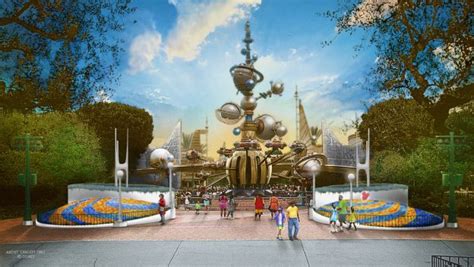 PHOTO: New Tomorrowland Entrance Concept Art Revealed for Disneyland Park; New Look to Debut in ...